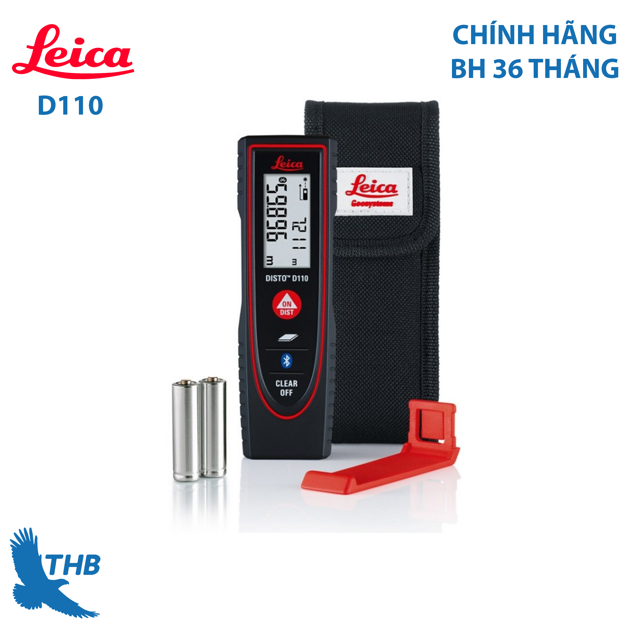 [Trả góp 0%] Máy đo khoảng cách Leica Disto D110