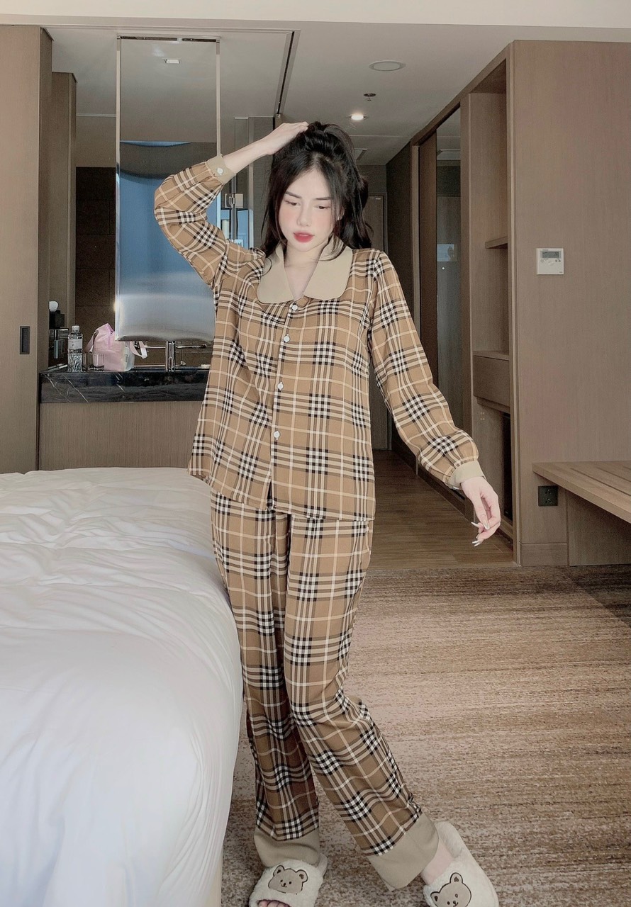 Bộ Pajama Tay dai Quần Dài Freesize ( IB chọn mẫu)