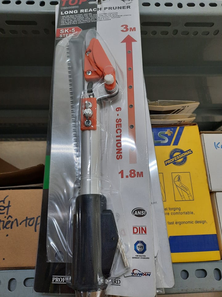 Kéo cắt cành trên cao 3M (Tay Bóp) TOP