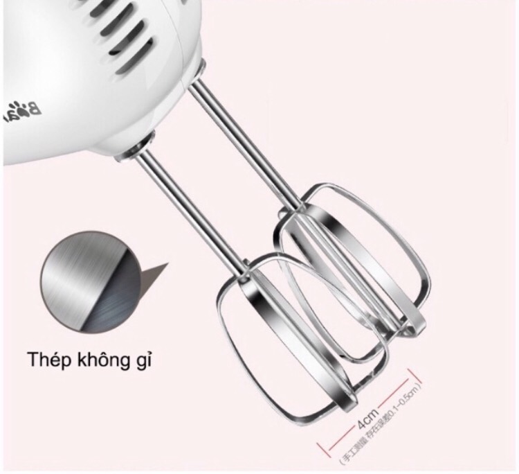Máy đánh trứng đánh kem bear chính hãng