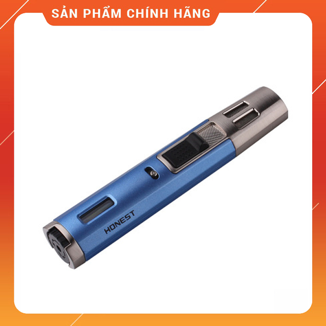 Vỏ Bật Lửa Hộp Quẹt Khò Honest 2 Tia Đẳng Cấp Bật Lửa Honest 450 Thiết Kế Đẹp Độc Lạ - Dùng Gas Cao Cấp (KHÔNG XĂNG KHÔNG GAS)