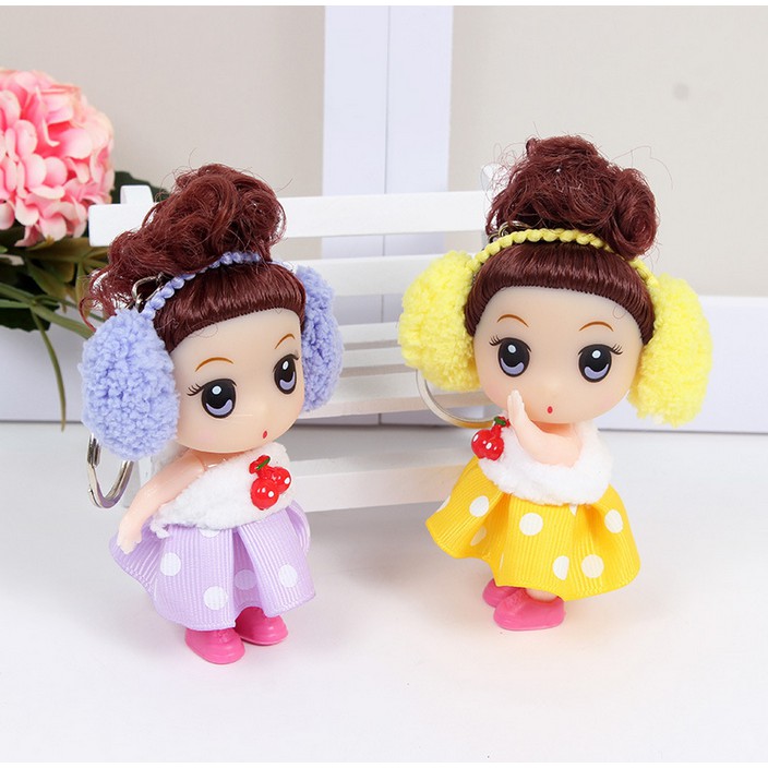 [HCM]MÓC KHÓA BÚP BÊ 9CM BABIE
