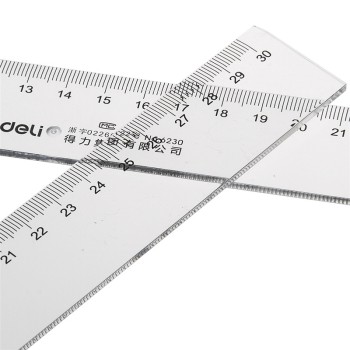 Sét 3 Chiếc Thước Kẻ Đại Lộc Thịnh 30cm