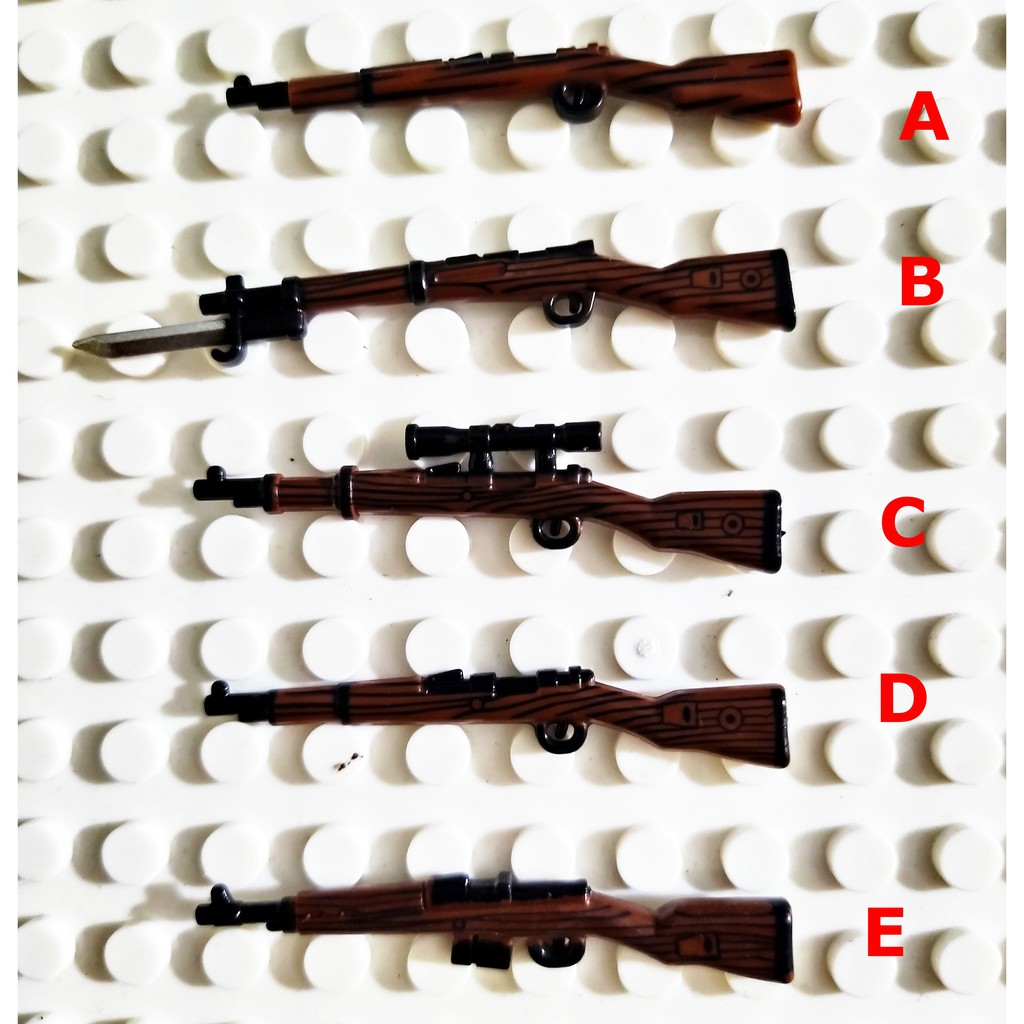 Lego Các Mẫu S Trường 98K Siêu Đẹp Trong Thế Chiến II NO.1140 - Phụ Kiện Army