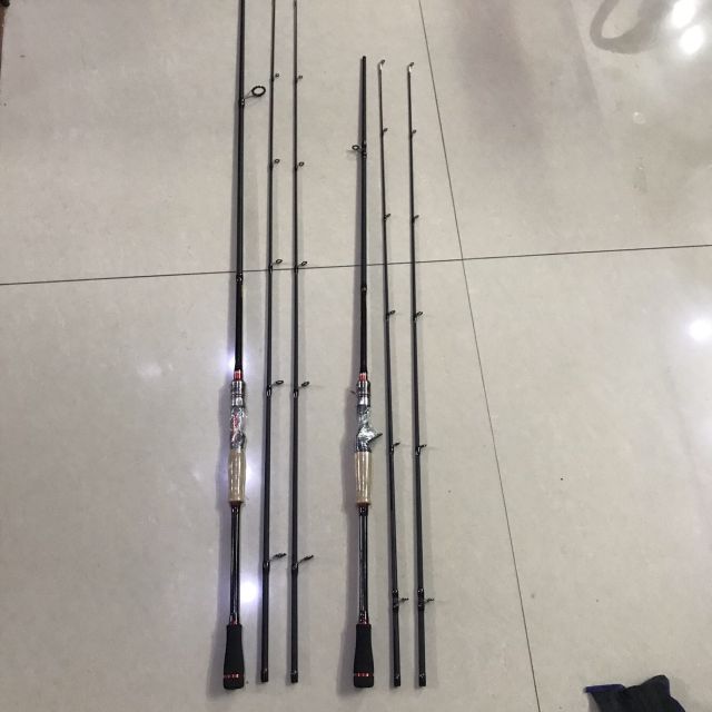Cần lure 2 ngọn m ml 1m8 2m1 2m4  (xả hàng giảm giá và cam kết bảo hành đổi trả ạ)