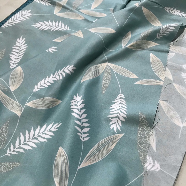 2m Vải Poly Cotton Xanh Nhạt Lá