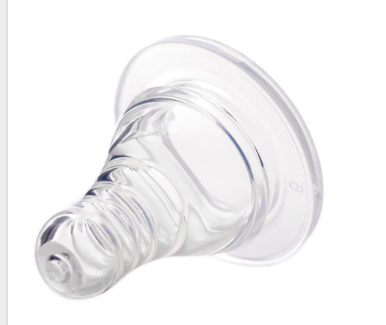 Núm Ty Silicone Thay Cho Bình Sữa Cổ Rộng, Cổ Hẹp/ Thường