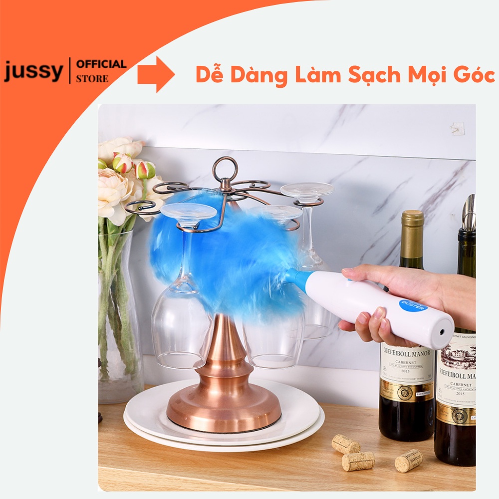 [SIÊU BỀN] Chổi quét bụi tĩch điện đa năng, Chổi quét bụi thông minh tự động xoay 360 độ, sủ dụng cho ô tô, máy tính, bàn thờ, có thể rút gọn gàng - Chổi lông quét tích điện, Chổi quét mạng nhện, cây chổi lông quét bụi