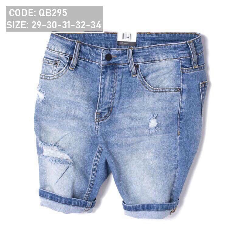 [HCM]( mẫu mới siêu hot) quần short jean nam trung niên chất bò co giãn thời thượng lulyfashion ff101
