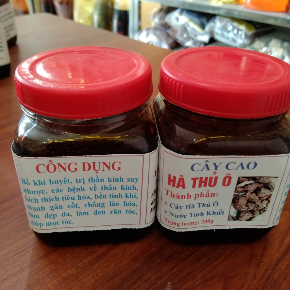 CAO HÀ THỦ Ô. ĐEN TÓC, GIÚP MỌC TÓC NHANH. CHỐNG RỤNG TÓC.