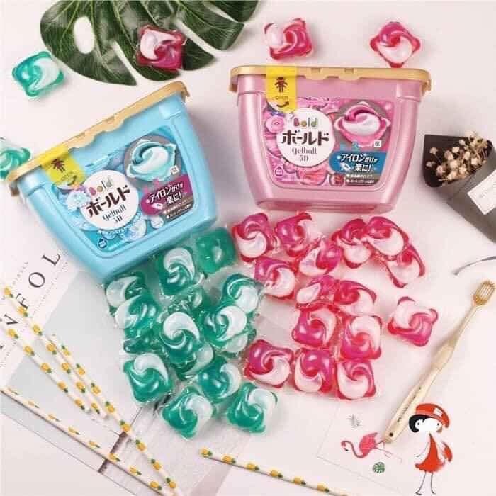 Viên giặt Gel ball 3D Nhật Bản