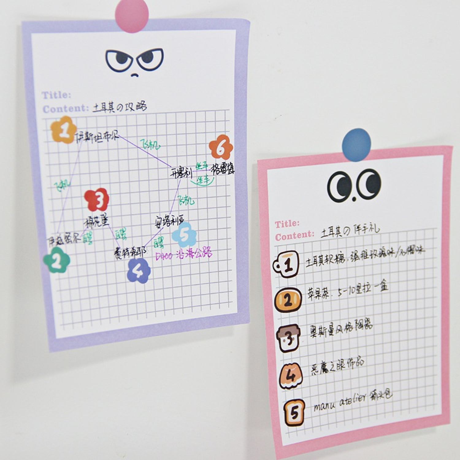 Set 30 tờ Giấy Ghi Chú B5 Note Xinh Xắn