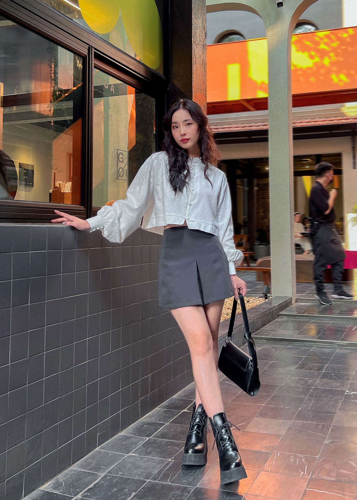 Áo sơ mi Fabric Holic cổ trụ