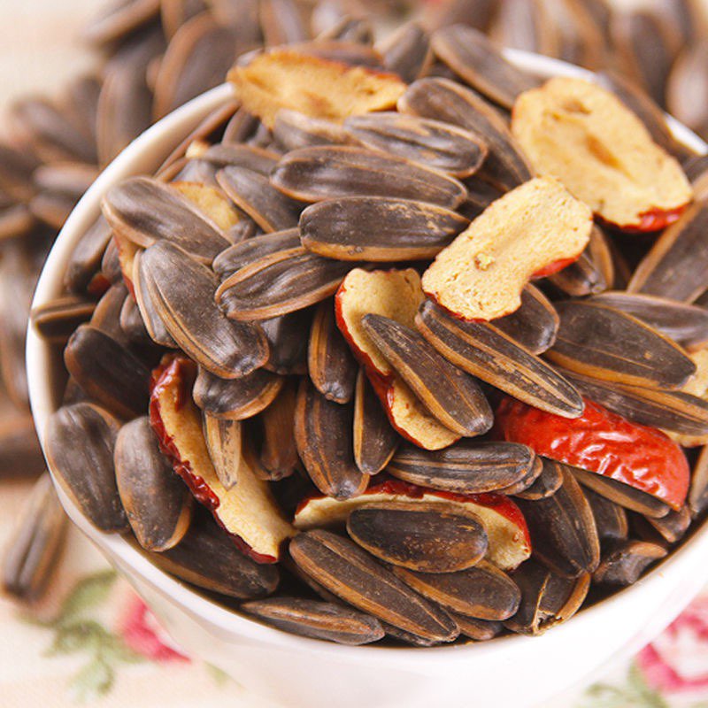 1kg hạt hướng dương tẩm vị táo đỏ giòn tan bao mẩy date mới