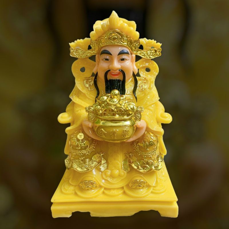 Tượng thần tiền bằng đá hợp mệnh Kim THổ