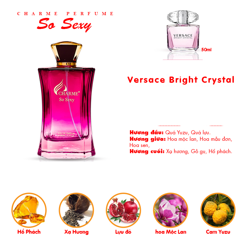 Nước Hoa Nữ Charme_So Sexy 100ml