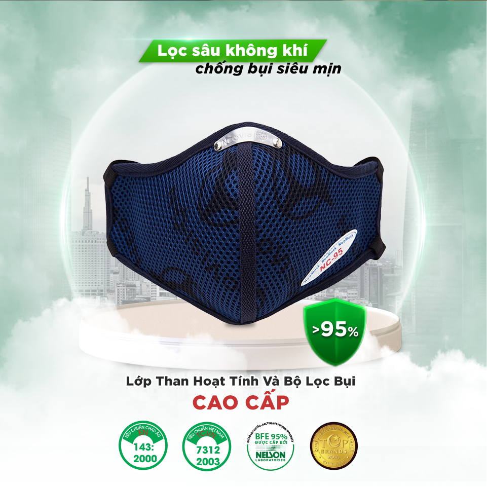 NeoMask NC95 Activated Carbon Protection Mask