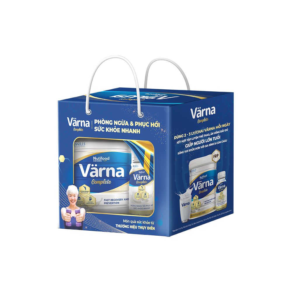 Hộp quà Varna Complete (1 Lon 850g và 2 chai SBPS)