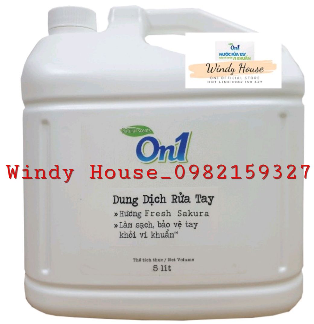 Combo 3 Can Dung Dịch Rửa Tay Khô On1 5L