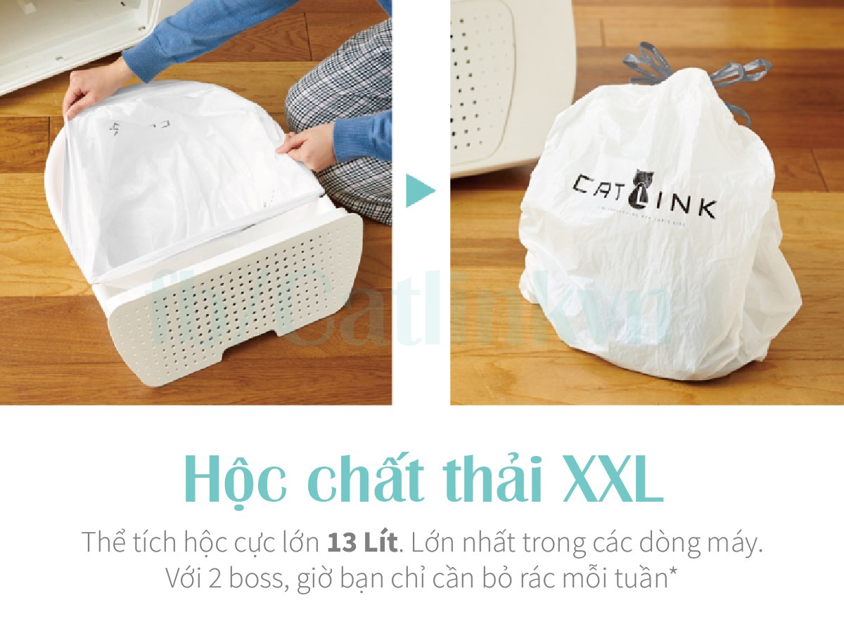 Nhà vệ sinh tự dọn cho mèo CATLINK