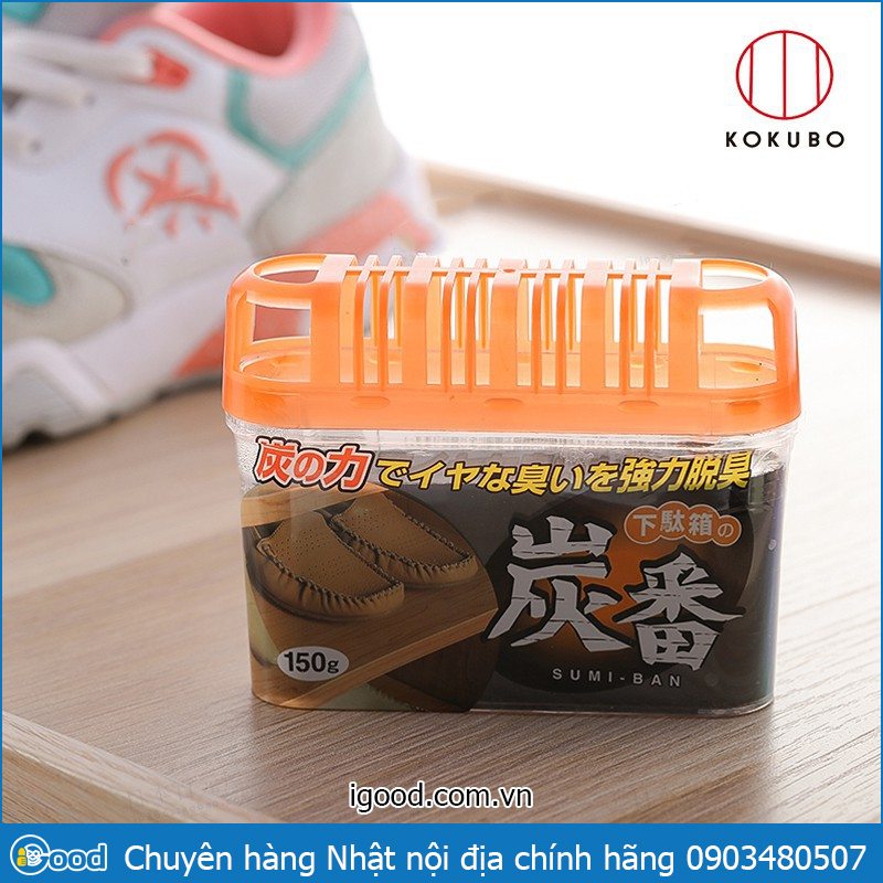 Hộp khử mùi tủ giày Kokubo Nhật