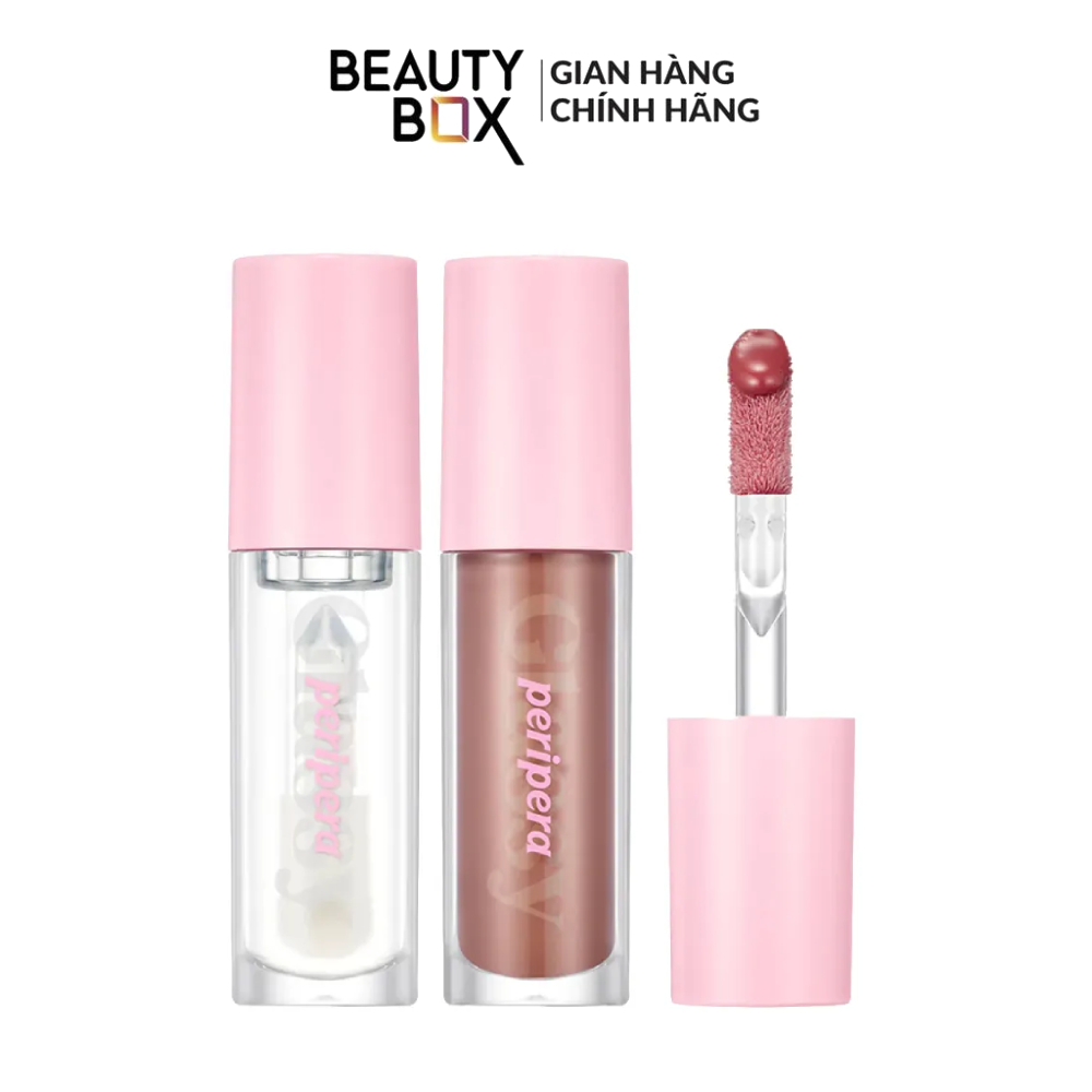 [Săn Sale] Son Tint Bóng Peripera Ink Glasting Lip Gloss 4.5ml