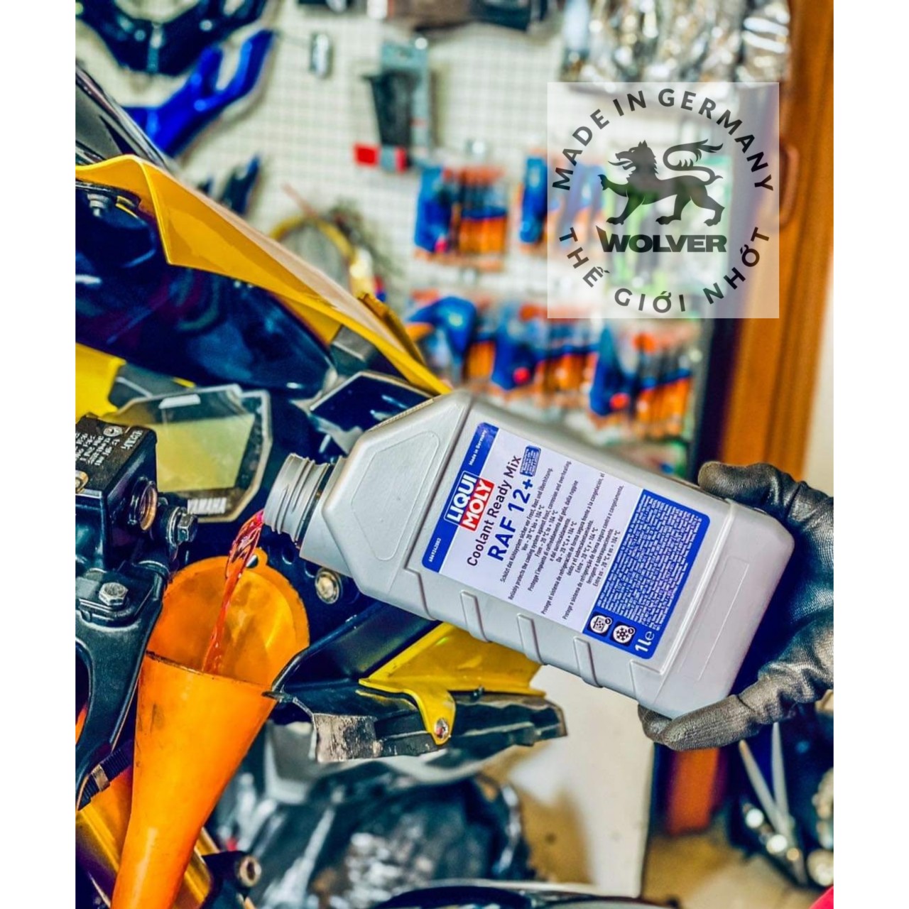 Nước Mát (Đỏ - Pha sẵn) Liqui Moly Ready Mix -6924 TEM MỚI