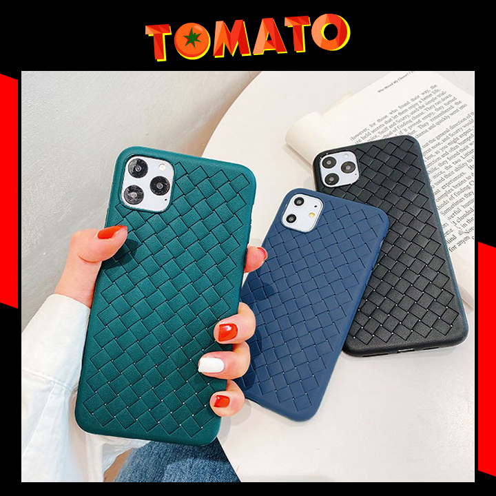 [ HÀNG SỈ XẢ KHO ] Ốp Lưng IPhone Dẻo Tản Nhiệt Thoáng Khí Đan Caro cho iPhone 6  IPhone 6 Plus  IPhone 7 PLus