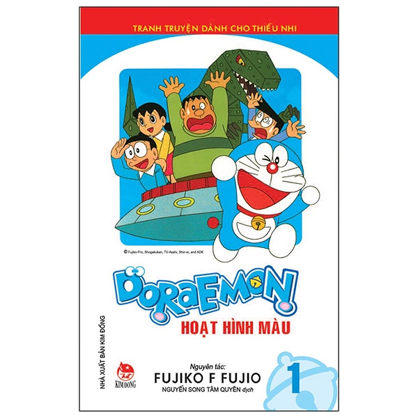 Fahasa - Doraemon Hoạt Hình Màu - Tập 1 (Tái Bản 2020)