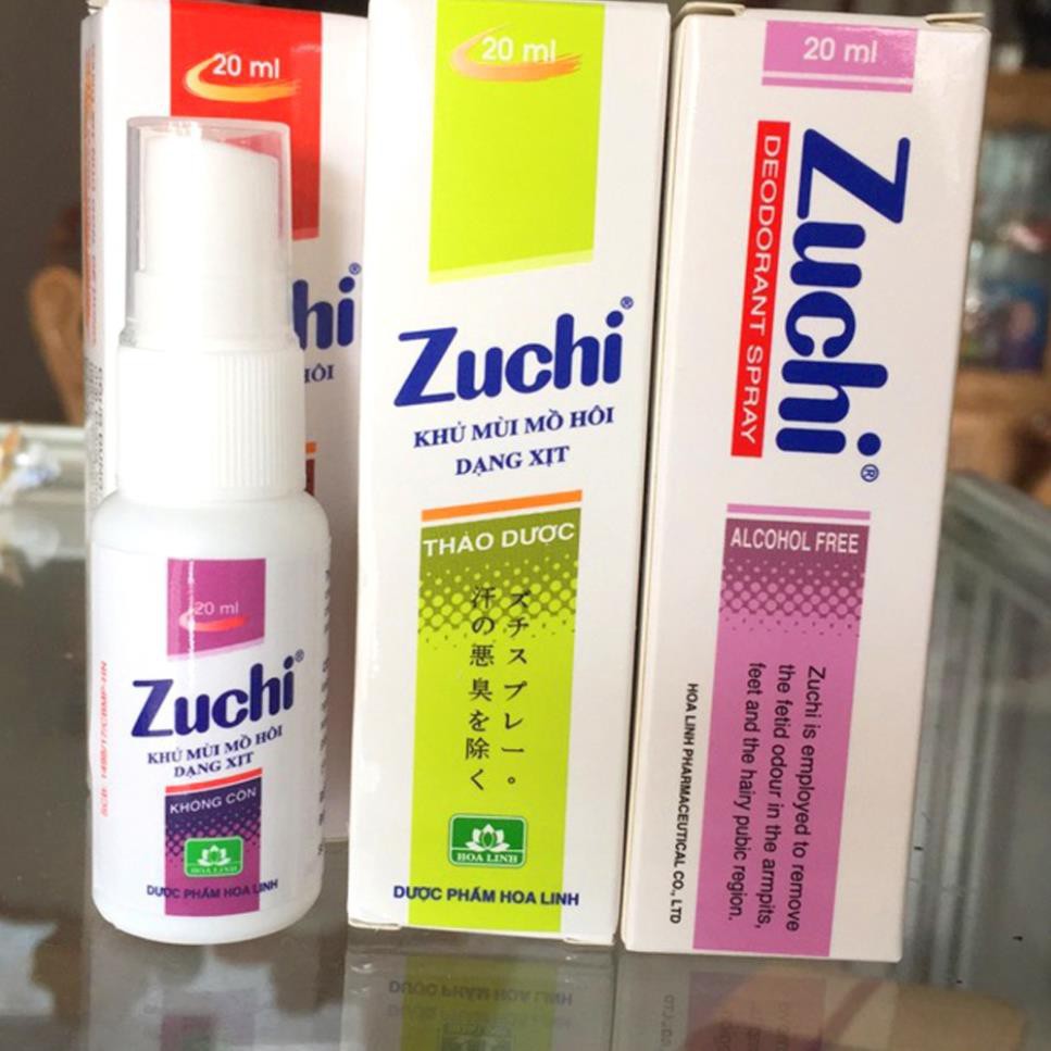 Xịt nách Zuchi 20ml
