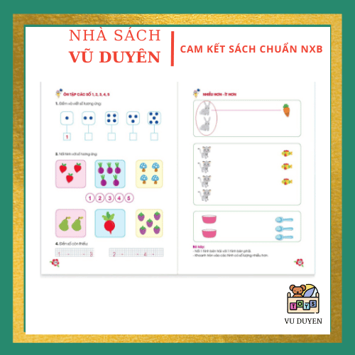 Sách toán tư duy chp bé 4 đến 6 tuổi