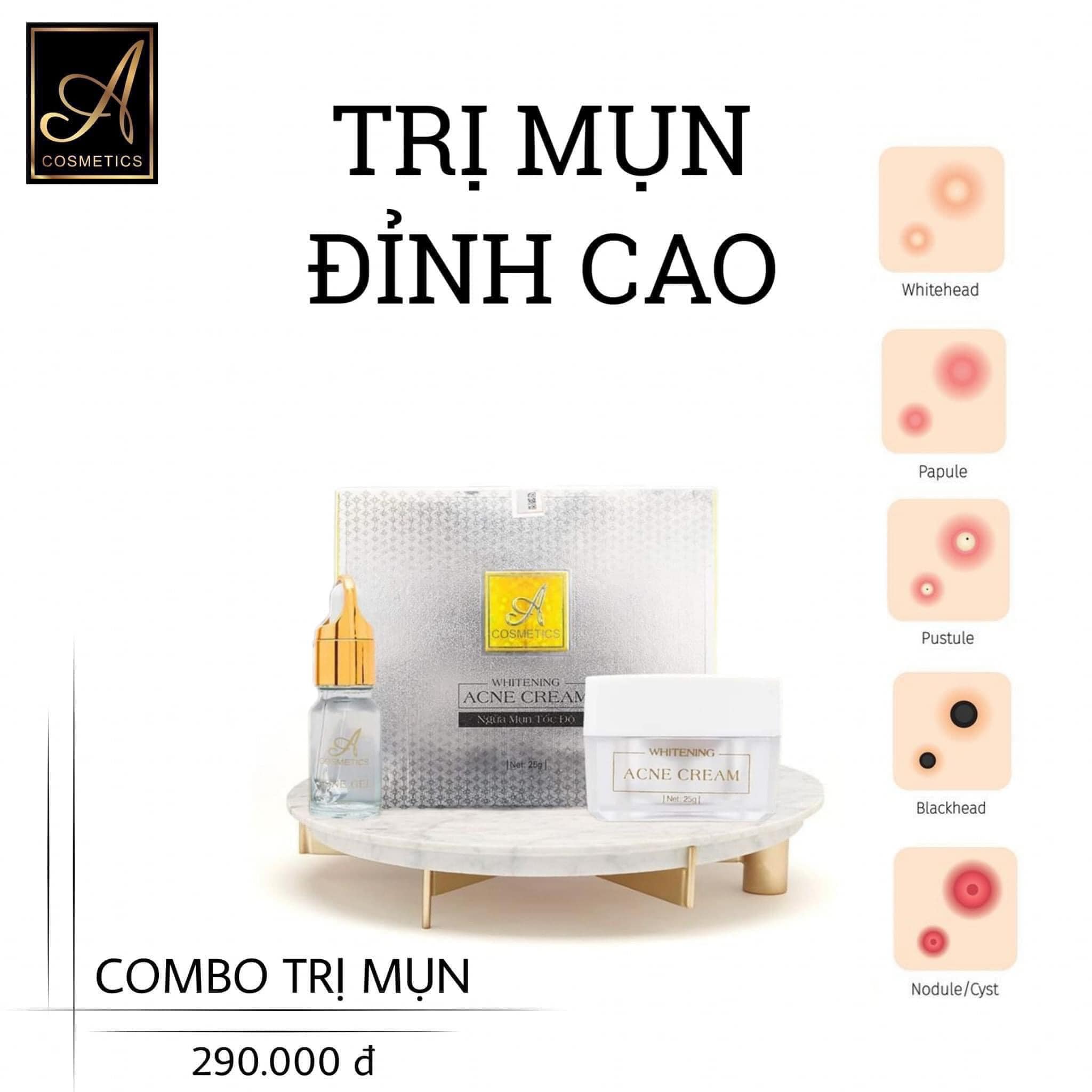 NGỪA MỤN A COSMETICS