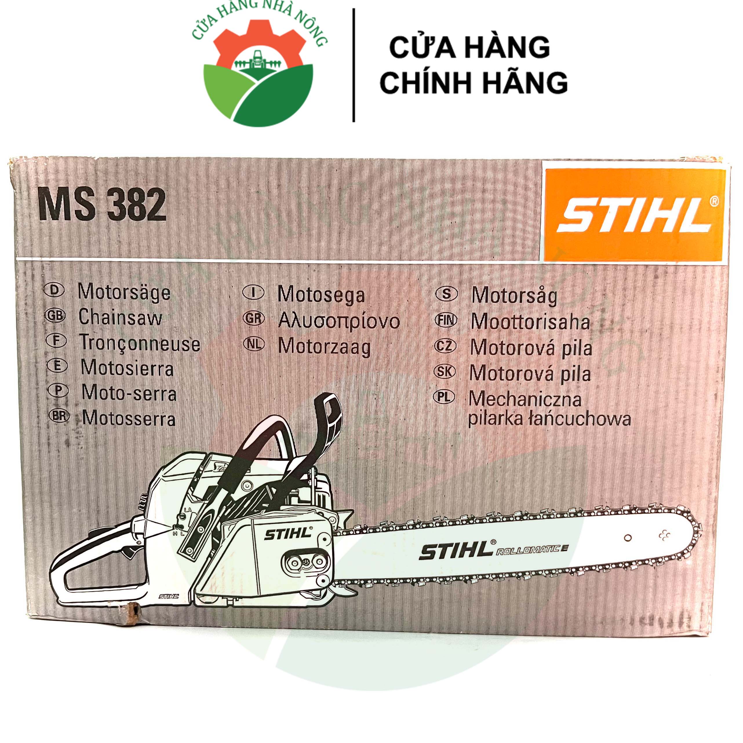 [TẶNG 3 CHAI NHỚT KAVI MALAYSIA 200ML] Máy cưa xích STIHL MS 382 chính hãng