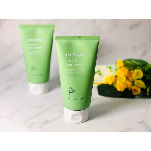 sữa rửa mặt trà xanh innisfree