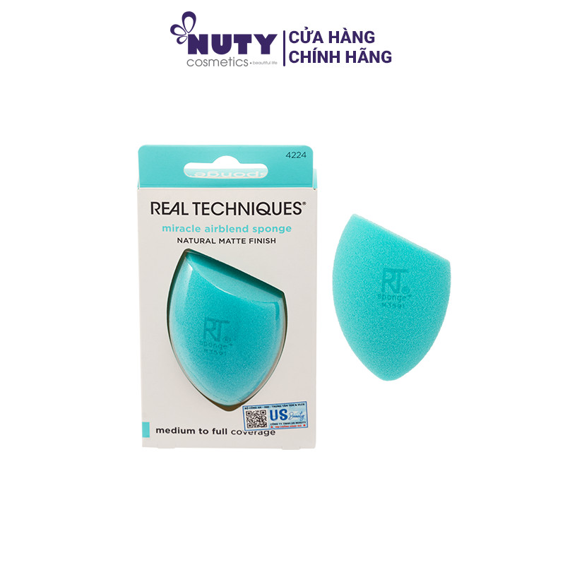 Bông Mút Trang Điểm Real Techniques Miracle Complexion Sponge