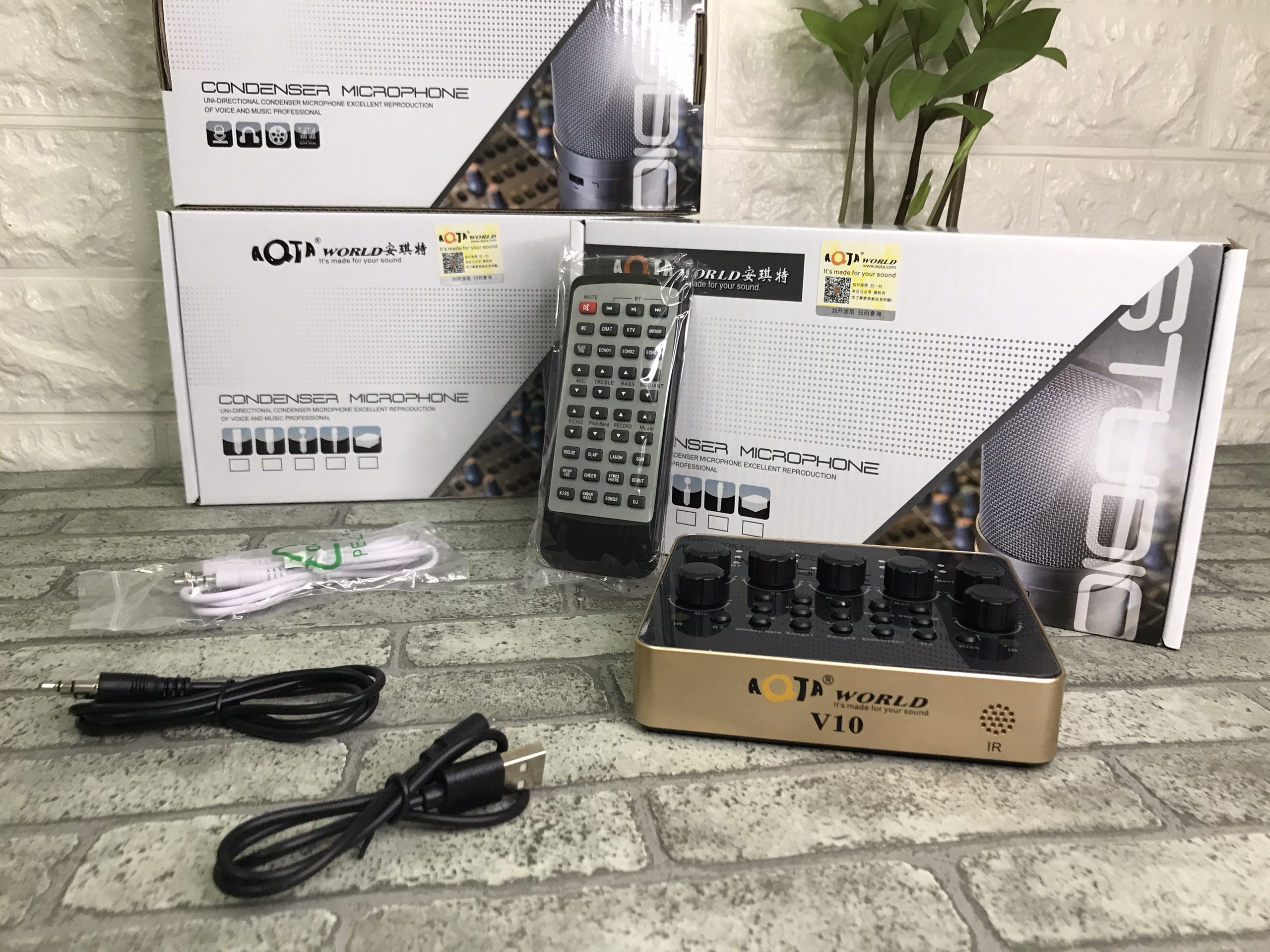 SOUND CARD V10 BLUETOOTH HÁT LIVE STREAM PHIÊN BẢN 2019