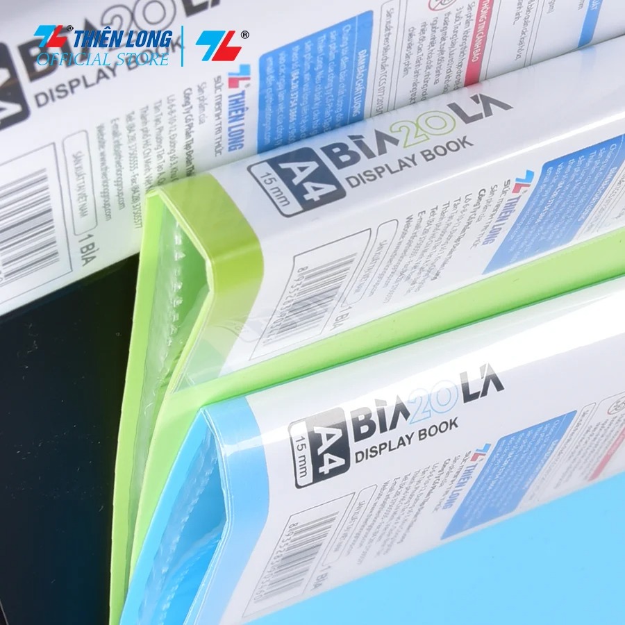 (1 Cái) Bìa 20 lá A4 Flexoffice FO-DB01