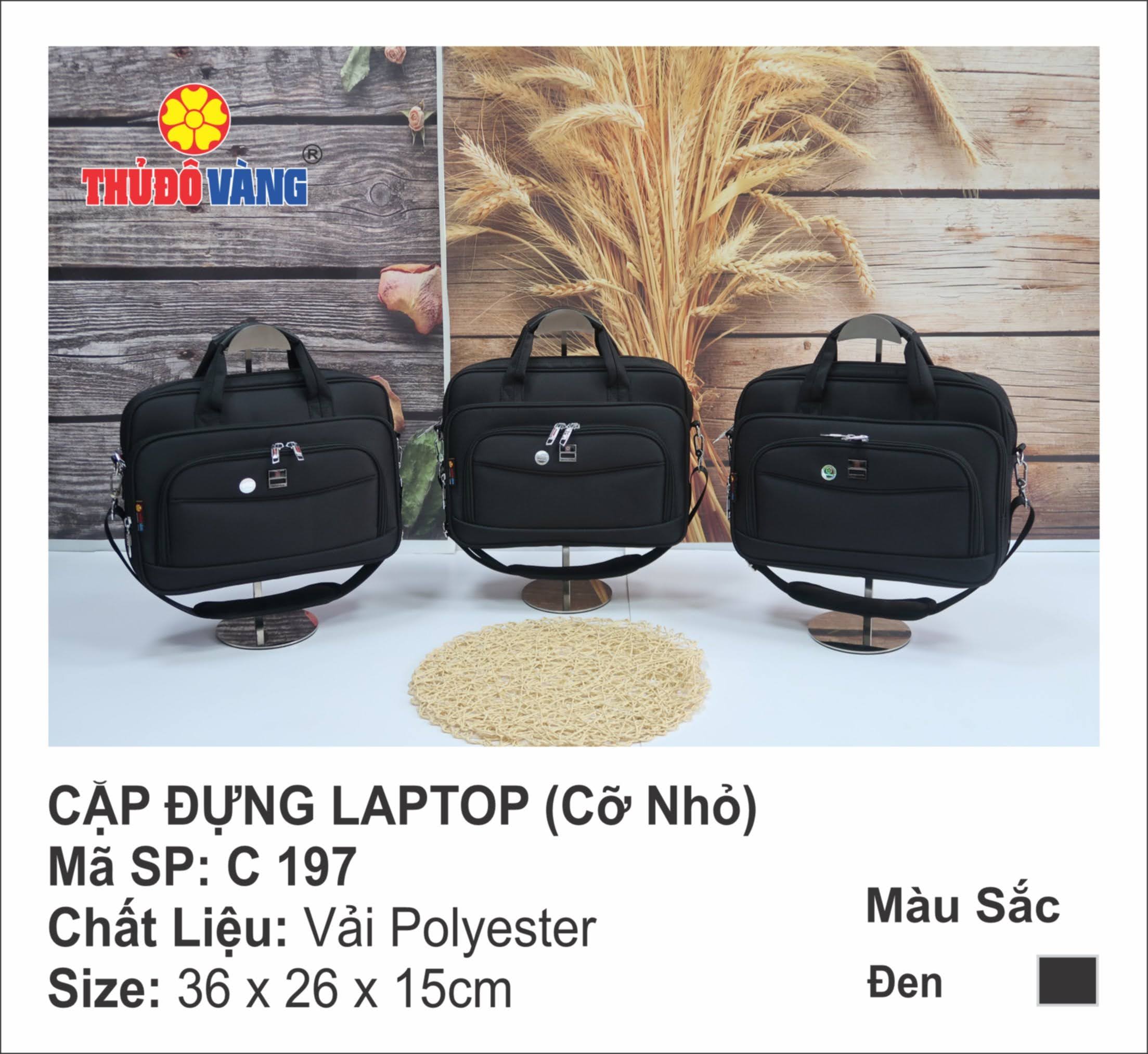 Cặp công sở ( cỡ nhỏ ) Thủ Đô Vàng - Mã SP C197