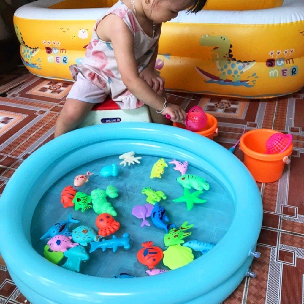BỘ ĐỒ CHƠI BỂ CÂU CÁ PHAO 2 NGƯỜI