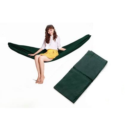 Võng dù 2 lớp siêu mát lạnh loại đẹp (KHÔNG CÓ DÂY)
