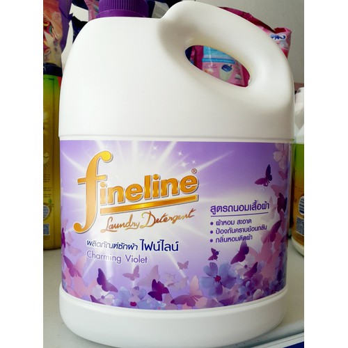 [HCM] NƯỚC GIẶT XẢ FINELINE 3000ML [MÀU TÍM] THÁI LAN