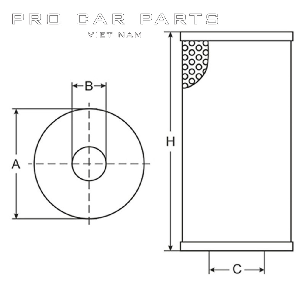 Lọc Nhớt Mercedes Sprinter SCT GERMANY SH 425/1P