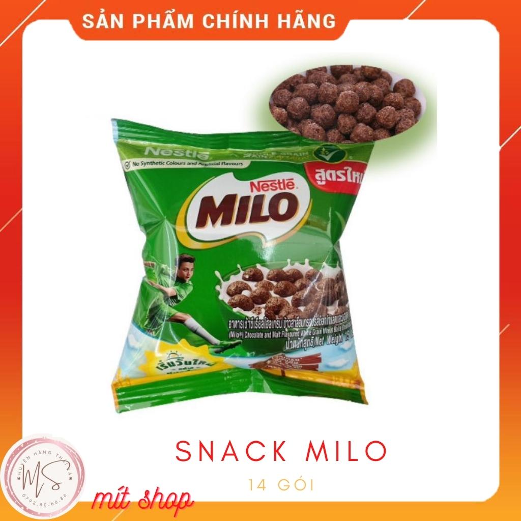 Snack Milo bịch lớn 14 gói