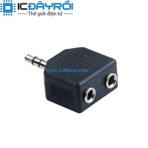 Jack chuyển 1 Jack 3.5mm ra 2 Jack 3.5mm