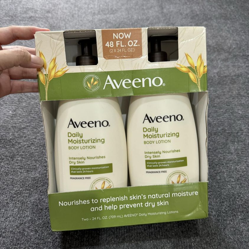 Hàng Mỹ : Lotion dưỡng ẩm Aveeno nhiều dung tích