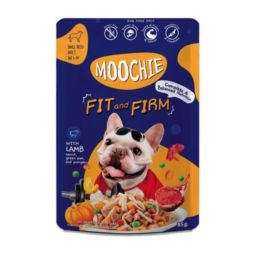 Pate gói Moochie dành cho chó - 85gr (6 vị)