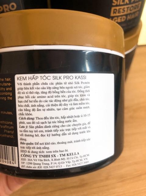 [HCM]Kem hấp dầu Kassi 300ml ( phục hồi tóc hư tổn )