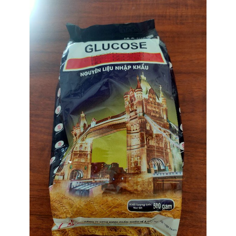 Đường glucose ( dùng cho người tụt đường huyết, giải độc do ngộ độc gan, dị ứng, mề day, thanh nhiệt.....