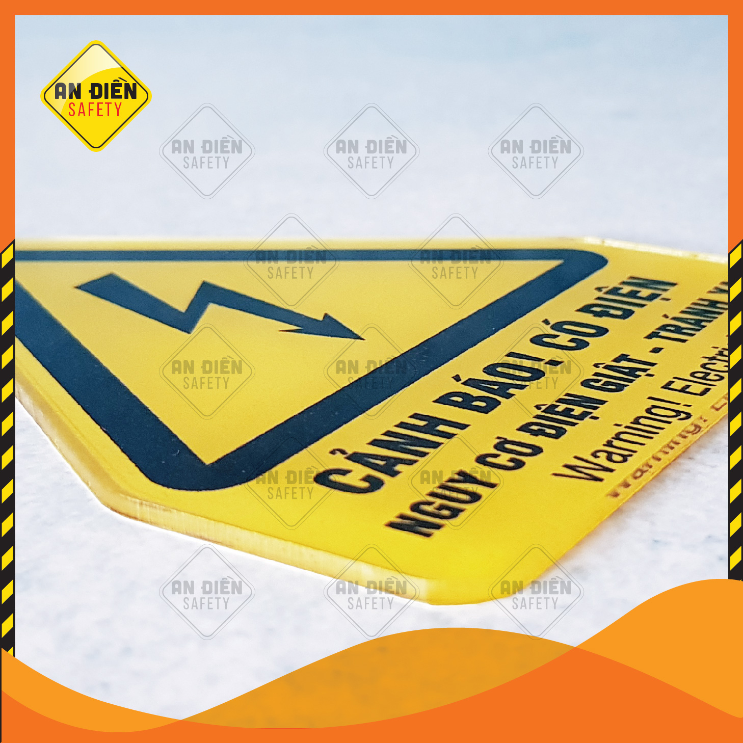 [HCM]Biển báo An Điền Safety - Biển Cảnh Báo Có Điện Nguy hiểm