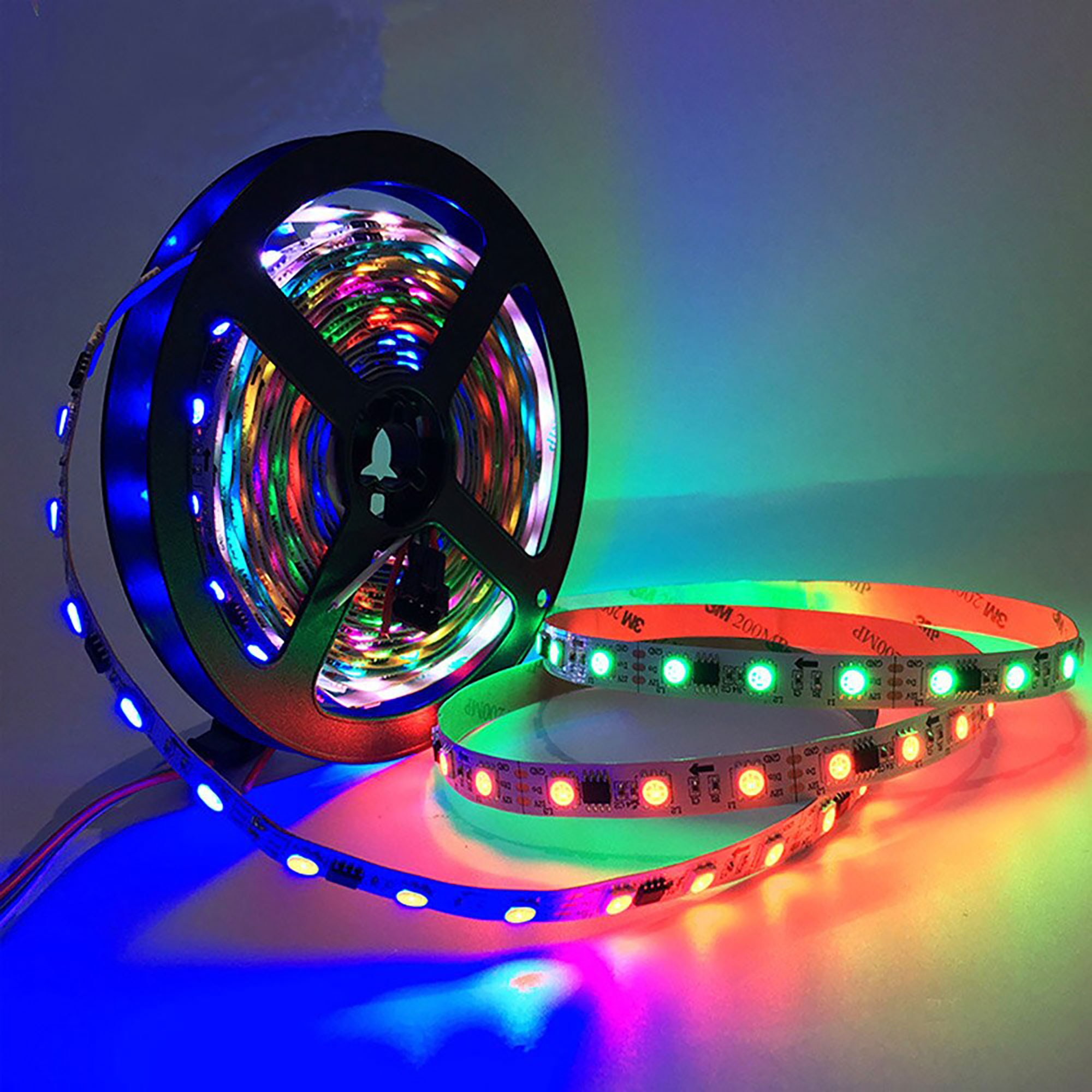 Led dây WS2811 không phủ epoxy 12VDC